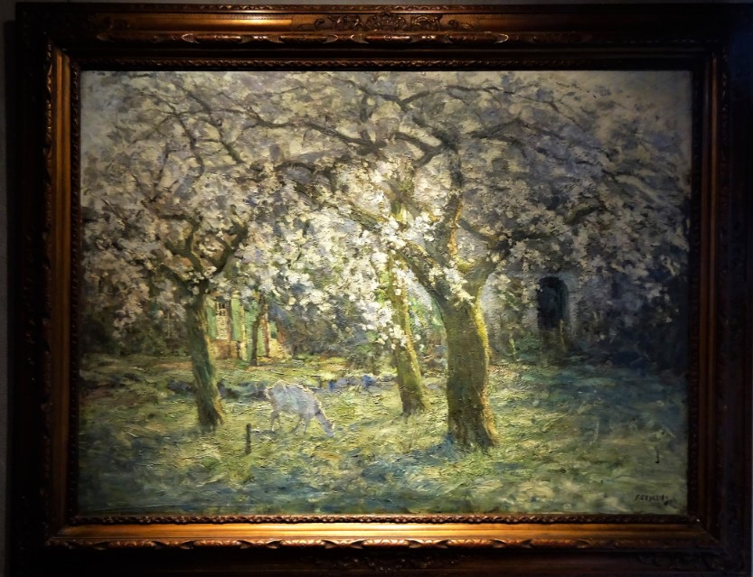 The orchard in bloom